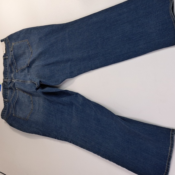 New Eddie Bauer Voyager High Rise Straight Sorbtek Blue Jeans Size 20W - Picture 11 of 17